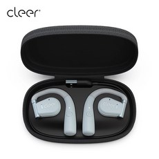 하이 엔드 이어 후크 TWS Bluetooth True Wireles 이어 버드 Cleer ARC 조정 가능한 HIFI 사운드 편안한 착용감 스포츠 이어폰 착용, 귀고리 이어폰, 이어훅 이어버드 그레이
