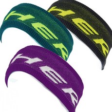 피셔 헤어밴드 FISCHER LOGO HEAD BAND, BLACK/YELLOW