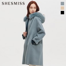 쉬즈미스 쉬즈미스 19FW 폭스 울 캐시미어 코트_SWHFCJ41030
