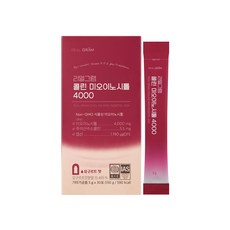 리얼그램 콜린 미오이노시톨 4000 엽산 아연 비타민 요구르트맛, 1박스, 30회분