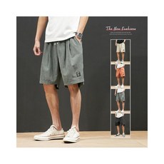 남자실크반바지