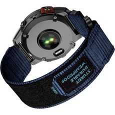 Garmin Fenix 8 AMOLED 51mm 7X 5X 6X Pro Enduro 3 Tactix 7용 조절 가능한 직조 스포츠 스트랩 스마트워치와 호환되는 OVERSTEP