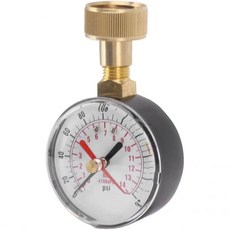 범용 수압계 0~200psi 범위 정밀하고 민감한 포인터 철 및 알루미늄 합금 관개 장비용, 범용 수압계 0~200psi 범위 정밀하고 민감한 포인