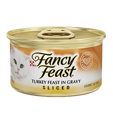 팬시피스트 칠면조 고양이 캔, 85g, 1개