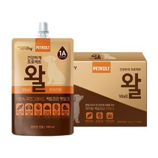 hy 한국야쿠르트 펫쿠르트 건강하개 프로젝트 왈 100mlX10개입, 100g, 100ml, 우유맛, 10개