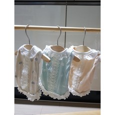베베엔조이, 아이보리+스카이블루+살구핑크, S/M/L/ XL, 1개