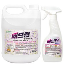 크로바 페브린 섬유탈취제 냄새제거 탈취제 500ml + 4L, 1세트