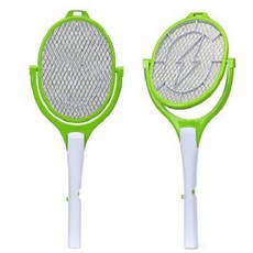 SIK-F2 360도 회전 전기 모기채 건전지형 해충퇴치기