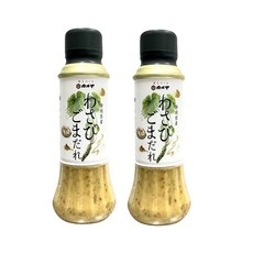 카메야 와사비 고마다레 참깨소스 200ml, 2개 - 사메무네