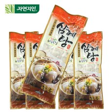 자연지인 국산 영양 삼계탕 티백 닭 한마리용 1팩, 5팩, 90g