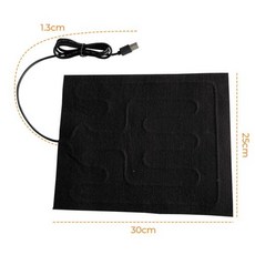 USB 반려동물 난방 매트 따뜻한 패드 히터 시트 쿠션 5V 개/고양이용 잠자는 3 단 온도 제어 따뜻하게 유지, 1PC, 1개, 1PC