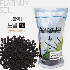 플래티넘 소일 1L 3L/ 어항 수조 수족관 바닥재 CRS 새우 쉬림프 수초 네오 아마존 ADA 컴팩트 열대어 구피, 1개