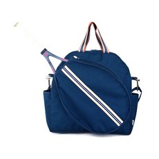 배트민턴 테니스가방 테니스라켓 백팩 핸드백 배낭, 2021 년 최신 컬러 매칭 다크 블루 구매