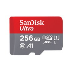 샌디스크*울트라 microSD 256GB QUA4 120MB/s, 1개