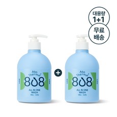 [1+1] 설랩 아토 808 떼르말 올인원 워시 500ml, 2개