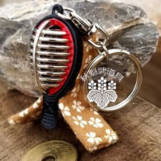 일본 검도 호면 열쇠고리 기념품 선물, 옵션1