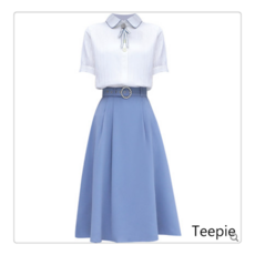 티피/Teepie 새로운 패션 프로페셔널 투피스 스커트