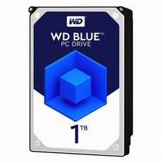 웬디 Western Digital WD BLUE 7200/64M WD10EZEX 1TB SATA3 3.5인치 WD, 1