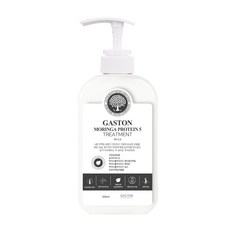 게스통 모링가 프로틴 5 트리트먼트 500ml 무실리콘 단백질 미용실 곱슬머리 헤어팩, 1개