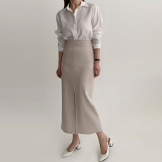 앞트임롱스커트