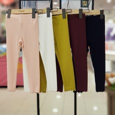 치크 *2020FW* 보들보들 부드러워~여아 가을 골지 인타록 레깅스