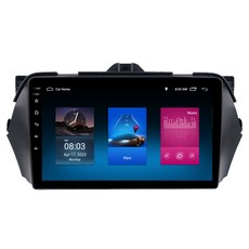 적용스즈키 알리비오 시아즈 2014 - 2019 자동차 라디오 스테레오 GPS 내비게이션 멀티미디어 플레이어 CarPlay, 2G RAM + 32G ROM, 2GB