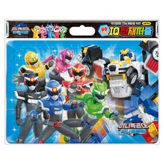 아트박스/호사문구 [학산] 미니특공대 애니멀트론 IQ 천재퍼즐 88pcs, 1개, 88피스
