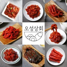 오성상회 젓갈의 정석 젓갈 및 반찬 300g 10종 모음전, 양념깻잎 300g