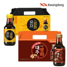 [쇼핑엔티] 광동 대추쌍화/유자쌍화 150ml 20+20병, 유자쌍화 150ml 20병+유자쌍화 150ml 20병, 1세트