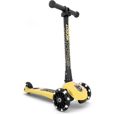 Scoot & Ride 스쿠트&라이드 하이웨이킥 3LED 스틸 키즈스쿠터 킥보드 세발자전거[일본] 96347, Kiwi, Kiwi
