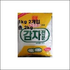 혼합 감자전분 1kg 2개입 혼합전분 전분튀김 홈베이킹 떡 프리믹스 한과 감자전 탕수육전분 jbin