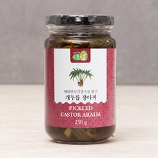 재래한식간장 개두릅장아찌250g, 3개, 250g