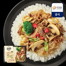 아워홈 온더고 직장인 냉동 도시락 우삼겹 불고기 덮밥 290g, 1개