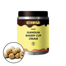 MEC3 잔두야 헤이즐넛초콜렛 농축 페이스트 1.2KG 젤라또 누텔라 와플 베이커리 페이스트, 1개