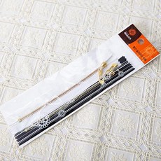 레브 지퍼 자크 금속지퍼 바지지퍼 가방부자재 2입 한양 남녀공용 이너백