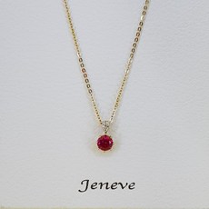 14k루비목걸이