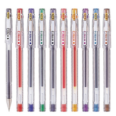 파이롯트 하이테크C 중성펜 0.3mm, 0.25mm, 라이트블루