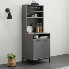 주방수납장 그레이 1801 전자렌지수납장 렌지대