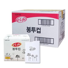 롯데이라이프 일회용봉투컵, 80세트