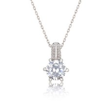 2캐럿다이아목걸이