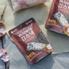 해담 김스낵 코코넛 20gx32봉 과자 간식 술안주 부각, 단품, 단품