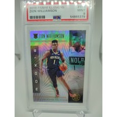  2019 Panini Illusions 자이언 윌리엄슨 Zion 루키 NBA PSA등급카드 