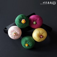 키즈톡톡 주아 족두리 한복 머리띠 아동한복