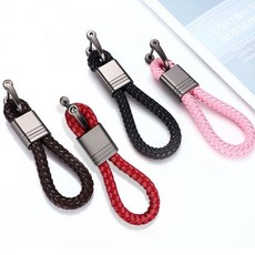 자동차차키링 고급키링 가죽키링 자동차키홀더 자동차 con*736Lj, 블랙