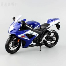 Masito 어린이 1:12 규모 스즈키 GSX R750 금속 다이 캐스트 모델 오토바이