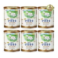 일동후디스 프리미엄 산양분유 1단계, 400g, 6개