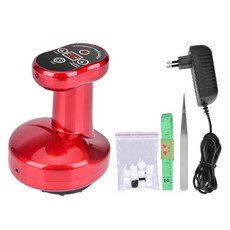 전기 Cupping Guasha 6 흡입 마사지 기계 긁어내는 장치 장치 경락 지방 레코딩 바디 슬리밍 Acupoint 치료, 01 EU Plug_07 프랑스