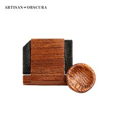 아티산옵스큐라 원목 카메라 소프트버튼+핫슈커버 Set Bloodwood (혈목), 1개, 오목 버튼 Set
