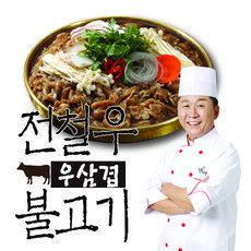 전철우 음식사랑 우삼겹 불고기 서울식 자작 불고기 1.1kg 4인분, 불고기1.1kg