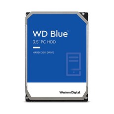 WD Blue HDD SATA3 하드디스크, WD40EZAX, 4TB - wd40ezax